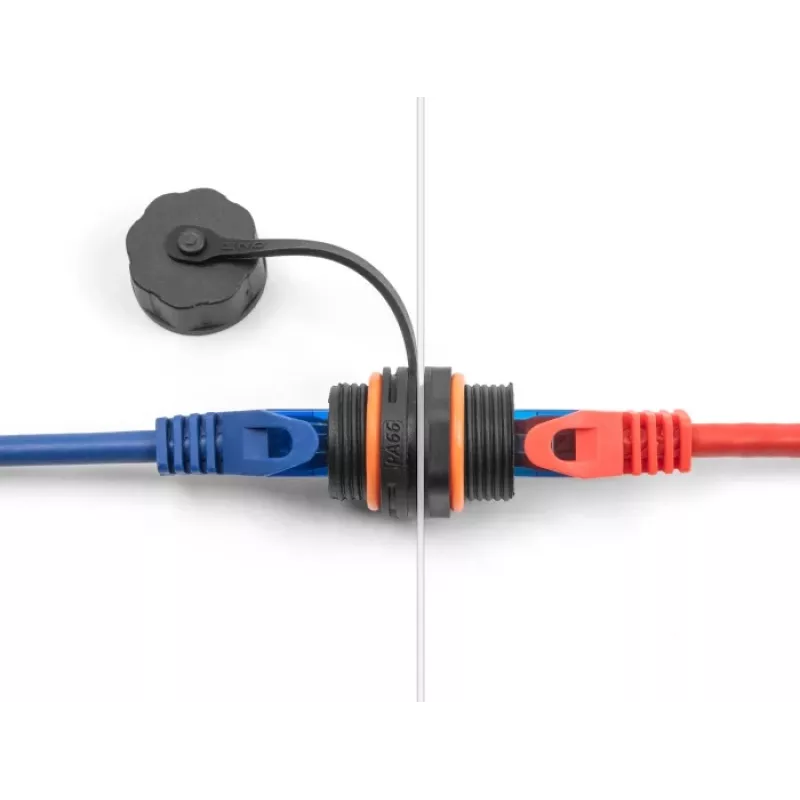 Netzwerkkabel DeLOCK 88145 RJ45 auf RJ45 Cat.6A Schwarz