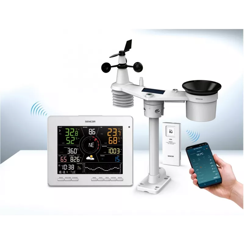 Wetterstation SWS 16600 WiFi 7 in 1