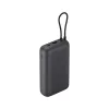 Powerbank Xiaomi 20000mAh mit integriertem Kabel, Dunkelgrau, Modell 61828