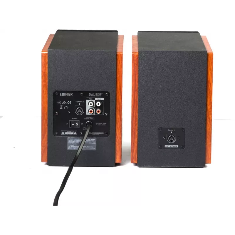 Edifier R1700BTS - Lautsprecher - Regallautsprecher - Kabellos - Bluetooth - 66 Watt (gesamt) (R1700BTS WOOD)