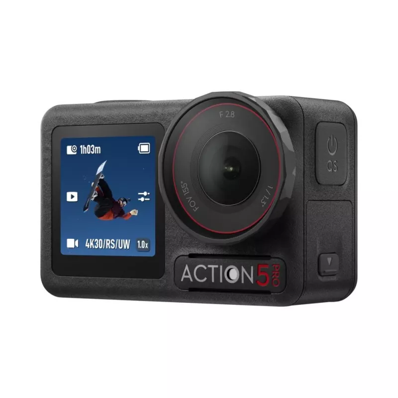 DJI Osmo Action 5 Pro Action-Sportkamera 40 MP 4K Ultra HD CMOS 25,4 / 1,3 mm (1 / 1,3) Wi-Fi 146 g