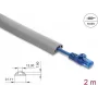 Kabelschlauch DELOCK 20766 grau PVC 1 Stück