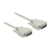 Serielles Kabel DeLOCK 85975 Beige 1m Sub-D15