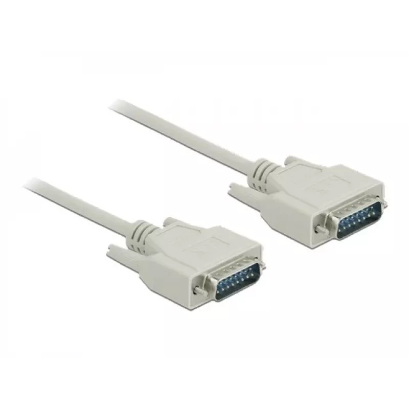 Serielles Kabel DeLOCK 85975 Beige 1m Sub-D15