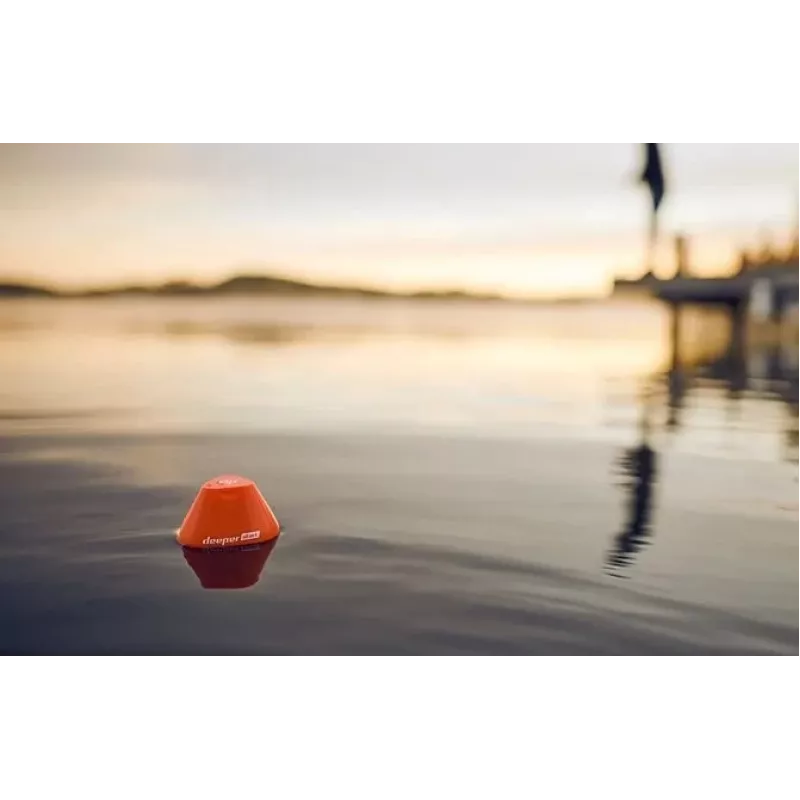 Fischfinder Deeper START — tragbarer auswerfbarer Sonar, 50 m Reichweite, Lithium-Polymer-Akku