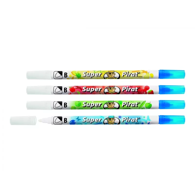 Radiergummi Pelikan Super-Pirat F/B Mehrfarbig 2 Stück