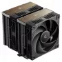 Luftkühler DeepCool AK620 G2, 120-mm-Lüfter, kompatibel mit LGA1700/1200/115x und AM4/AM5, schwarz, 144×127×159 mm