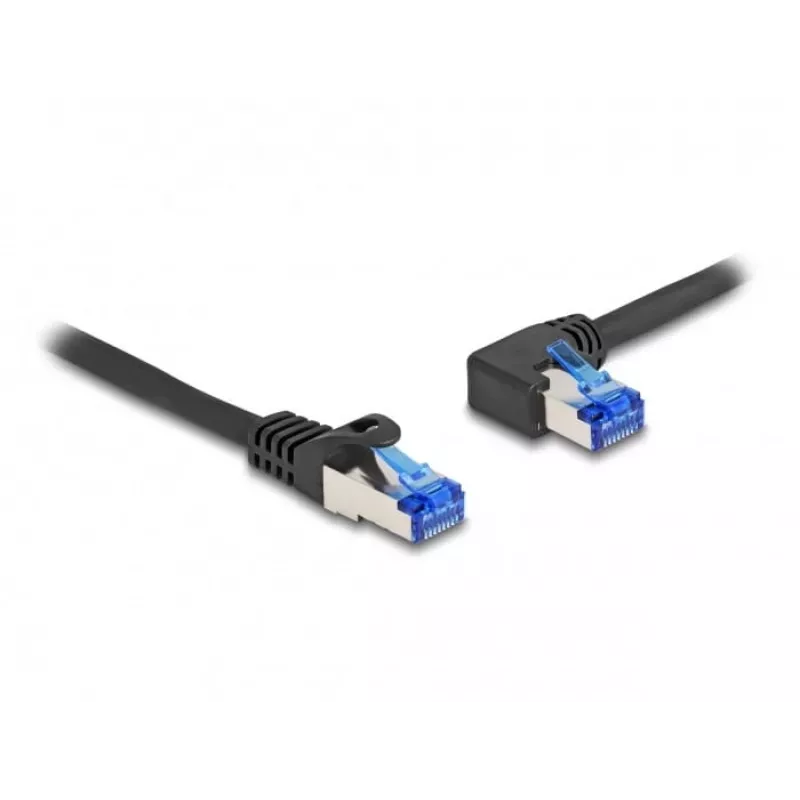 Netzwerkkabel DeLOCK RJ45 Cat.6A S/FTP 2m Schwarz