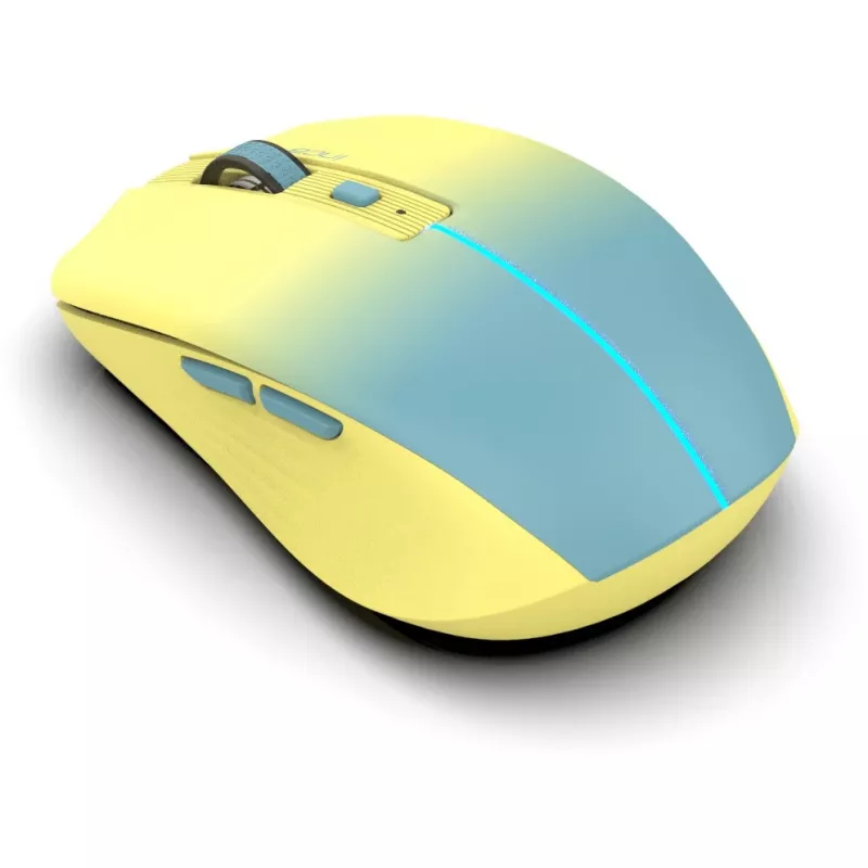 Cian Technology GmbH INCA Maus IWM-511RS Blt+Wrls RGB Grundfarbe Gelb