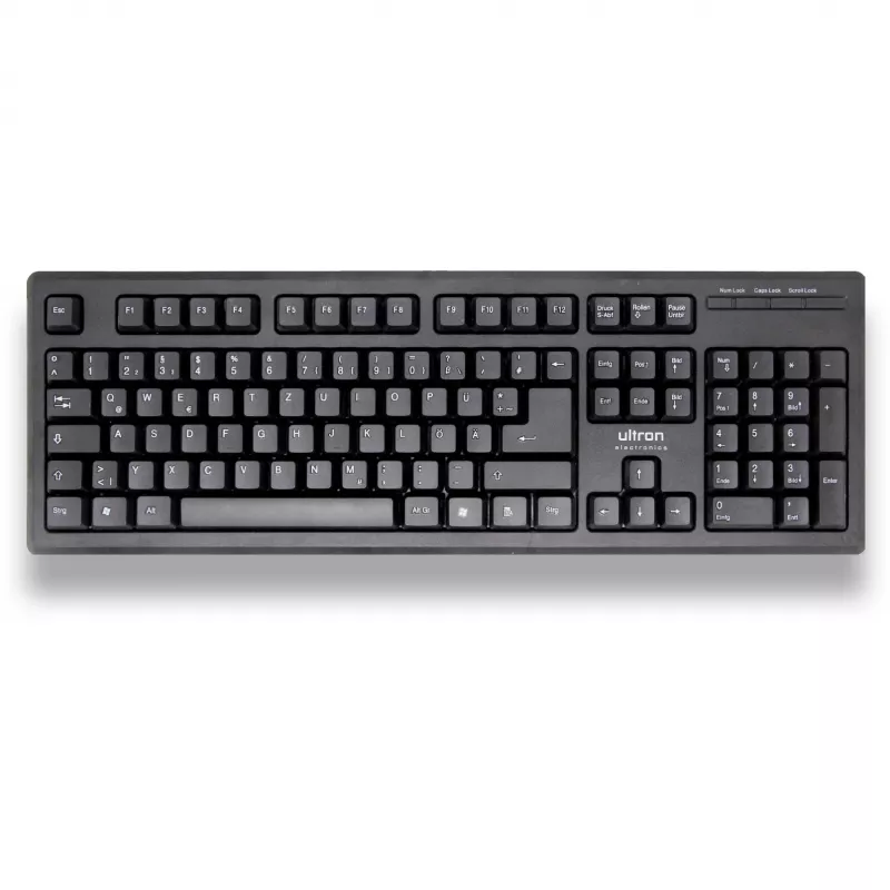 Ultron UMC-200 kabelgebundenes Tastatur- und Maus-Set, schwarz