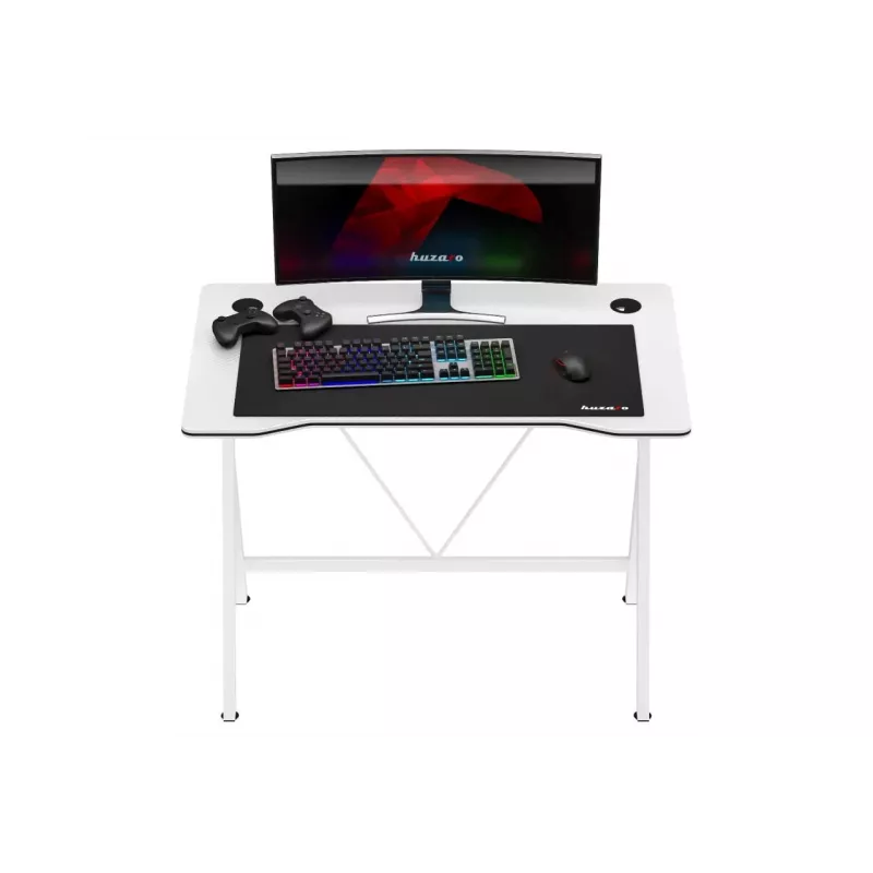 Huzaro Hero 1.4 Weiß - Gaming-Schreibtisch, weiß