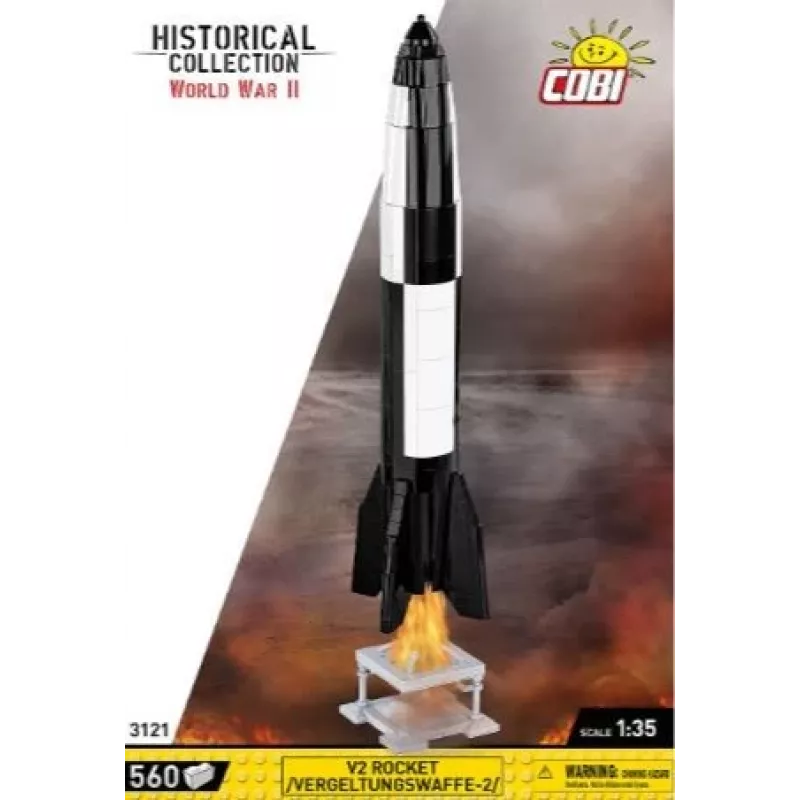 Bauset COBI V2 Rakete 560 Teile Zweiter Weltkrieg