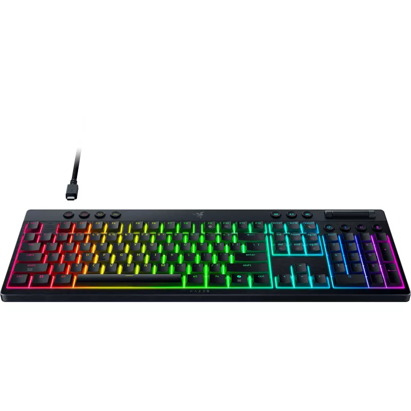 Mechanische Low-Profile-Tastatur Razer SchwarzWidow V4 — Orange Switches, Wireless Bluetooth