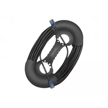 Kabel-Organizer LogiLink KAB0068 Universal Schwarz Polypropylen 1 Stück