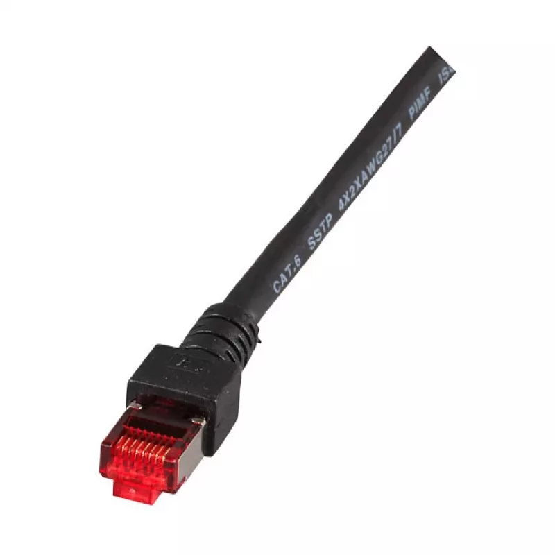 EFB-Elektronik RJ45 Patchkabel Cat.6 S/FTP LSZH schwarz 1m Hersteller: EFB Elektronik (K5515.1)