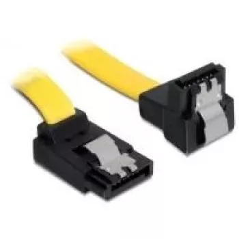 SATA-Kabel Stecker/Stecker DeLOCK 82822 0,7m Gelb