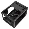 SilverStone SUGO 13 - Desktop - Mini-DTX - ohne Netzteil (AT / PS/2) - Schwarz - USB/Audio (SST-SG13B-Q)