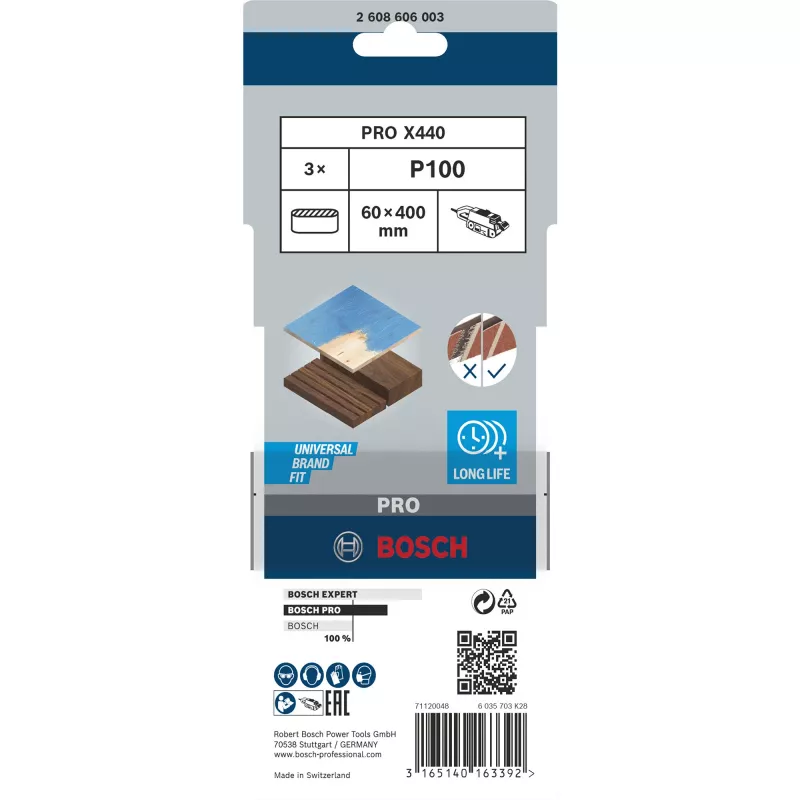 Bosch 2 608 606 003 Schleifzubehör 3 Stück
