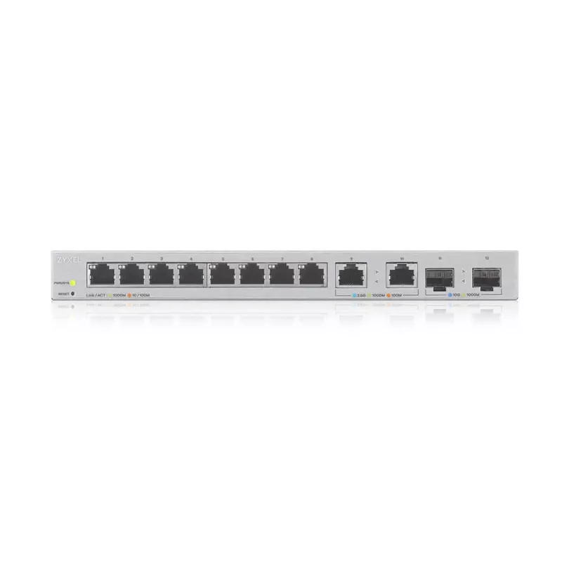 Zyxel XGS1210-12-ZZ0102F Netzwerk-Switch Managed Gigabit Ethernet (10/100/1000) Grau