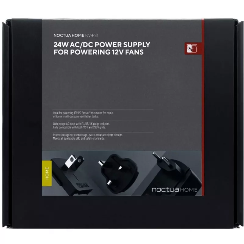 Netzteil für Innenbereich Noctua NV-PS1 90-264V Passive Kühlung Schwarz
