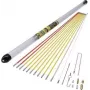 Kabelzugstäbe c.k tools MightyRod PRO T5422 12 m Set — Glasfaserstab-Set für die Kabelverlegung in Rohren und Kanälen