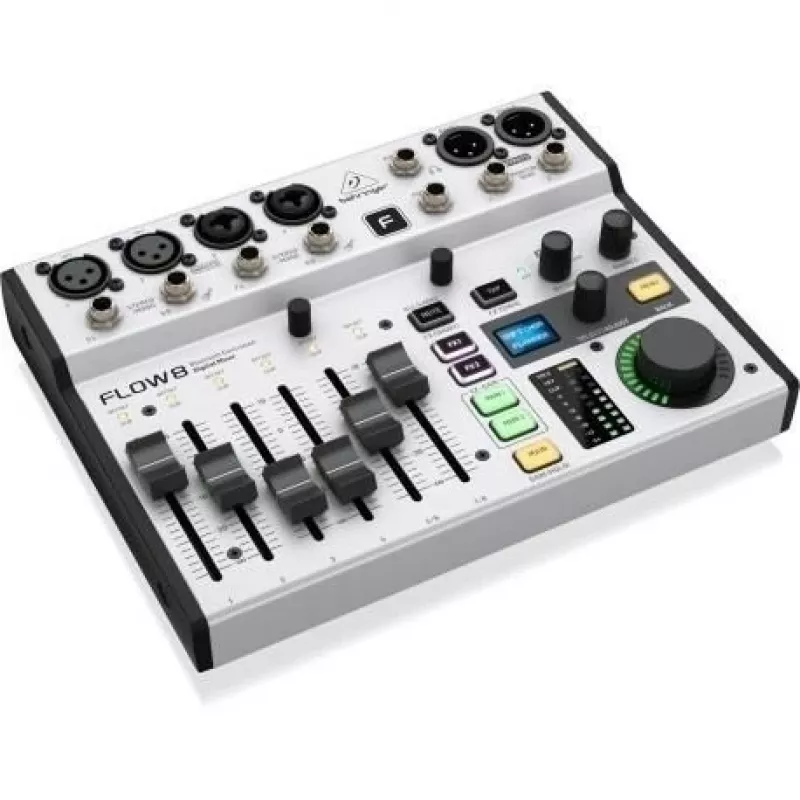 Digital Mixer Behringer FLOW 8 — 8-Kanal USB-Audiointerface-Mixer
