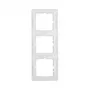 Wandplatte / Schalterabdeckung berker 10138989, weiß, Duroplast, schraubenlos, 10er-Pack