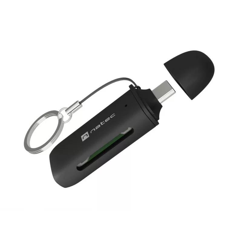 Kartenleser NATEC SCARAB C SD/Micro SD USB 3.2 Gen 1 Schwarz (NCZ-2365)