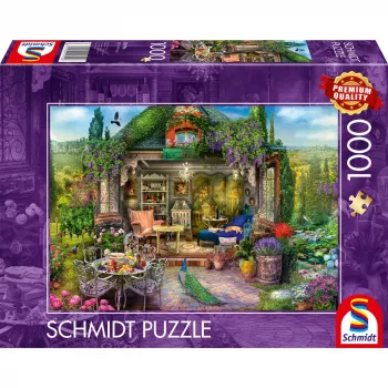 Gartenhaus Glück in den Weinbergen, Puzzle 1000 Teile
