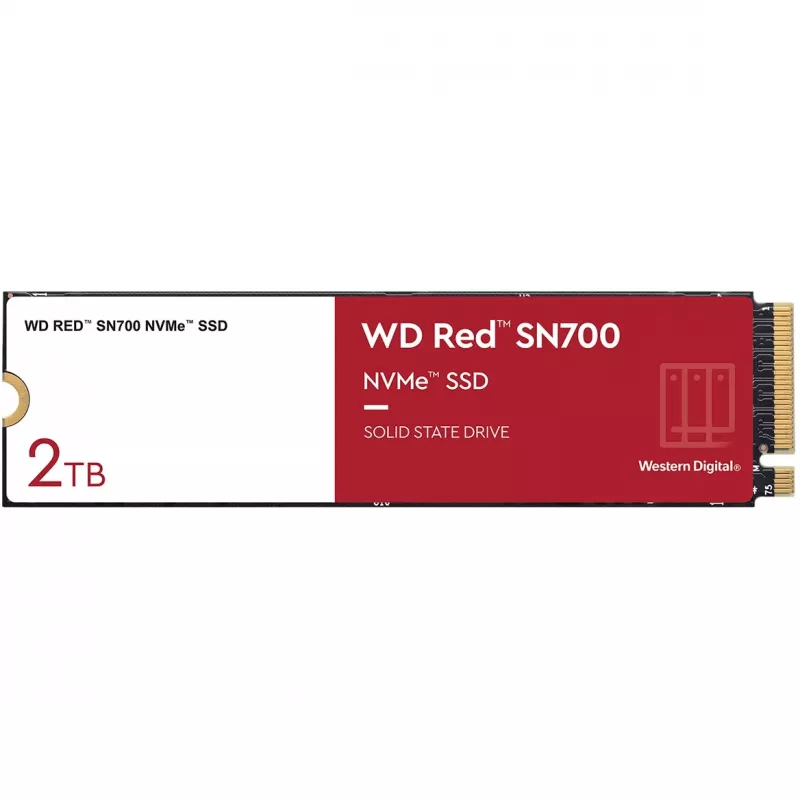 SSD-Laufwerk Western Digital SN700 2 TB M.2 PCIe 3.0 NVMe NAS