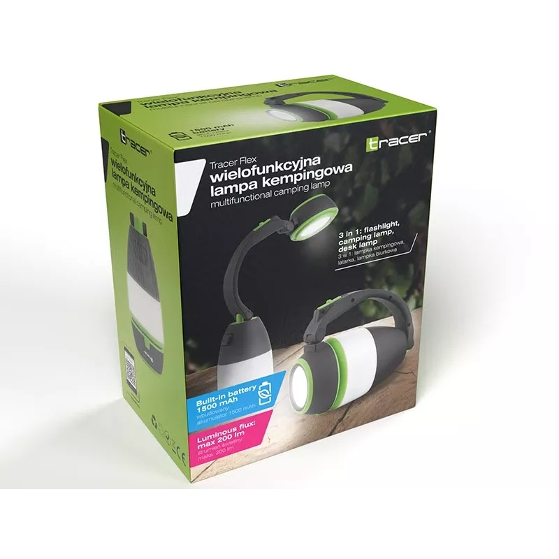 Multifunktionale Campinglampe Flex