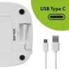 GreenBlue GB393 Automatischer Futterspender für Haustiere, 6 l, USB 5V/1A, Weiß