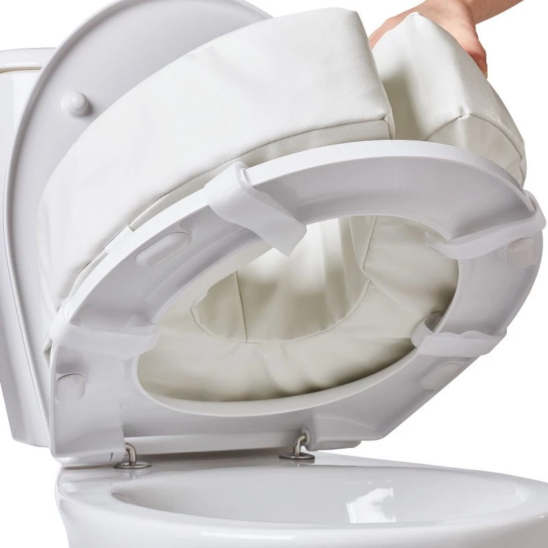 Weicher erhöhter Toilettensitz, 10 cm