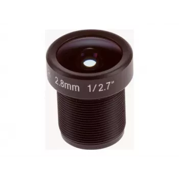 Objektiv Axis M12 2,8 mm F1.2 Indoor Schwarz 170° Sichtwinkel