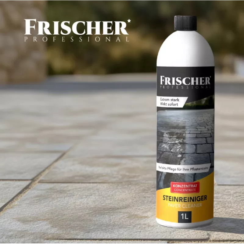 Reiniger für Pflastersteine und Naturstein FRISCHER 1000 ml konzentrierte Formel