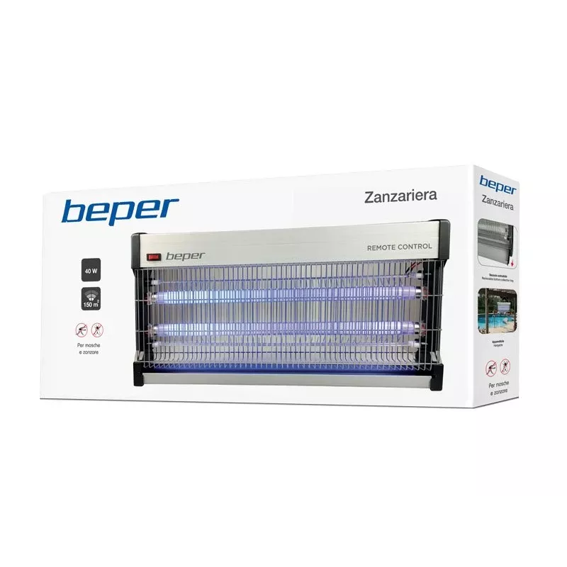 Wasserkocher Beper VE.702 1,7 L 2200 W, Edelstahl-Heizelement, kabelloser Krug
