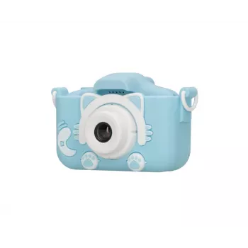 Digitale Kinderkamera Extralink H27 Single Blau — 1080P 30fps, 2,0 Zoll Bildschirm