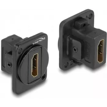 DeLOCK D-Type Modul HDMI-Buchse zu HDMI-Buchse 87810 Schwarz