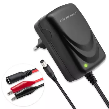 Batterieladegerät QOLTEC Modell 52660 — 6V/12V, 6W Ladegerät