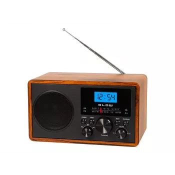 Tragbares analoges AM/FM-Radio BLOW RA9 V.2 — AM- und FM-Empfang, batteriebetrieben, analoge Abstimmung