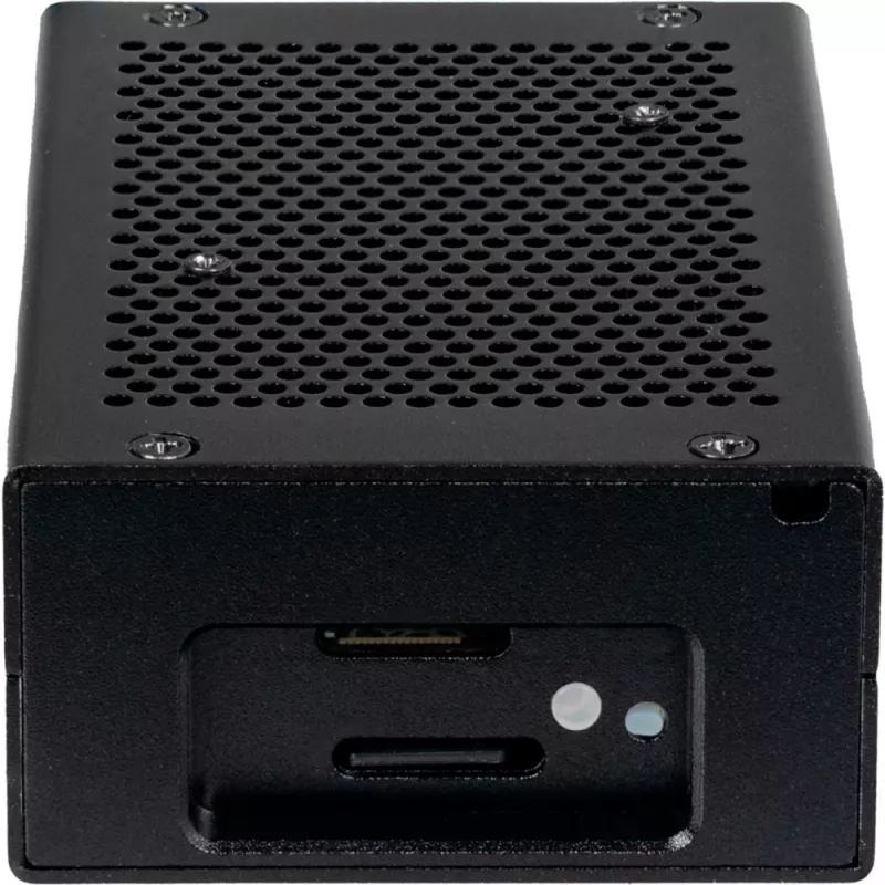 Joy-IT RB-AlucaseP5-01B SBC-Gehäuse Raspberry Pi Aluminium Schwarz (RB-AlucaseP5-01B)