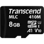 Transcend 410M Flash-Speicherkarte 8 GB A1 Video Class V10 UHS-I U1 Class10 microSDHC UHS-I