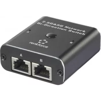 Renkforce RF-EW-700 Network Switch RJ45 2 Port 5 GBit/s USB-Stromversorgung (RF-6736628)