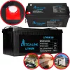 Extralink EX.30479 industrieller wiederaufladbarer Lithium-Eisenphosphat-Akku (LiFePO4), 12,8 V, 200 Ah