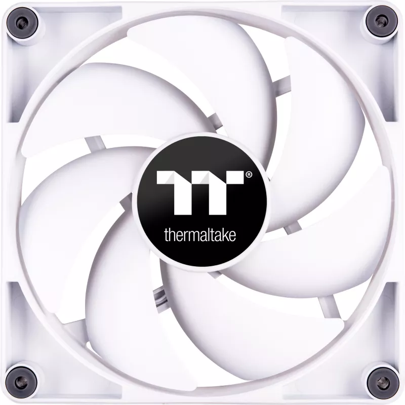 Thermaltake CT120 120mm Gehäuselüfter Weiß 2er-Pack