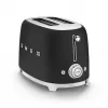 Toaster Smeg 50's Style TSF01BLMEU 2 Scheiben Schwarz Edelstahl