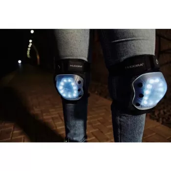 Knie- und Ellbogenschützer HUDORA 83011/00 Größe M – langlebige leichte Schutzausrüstung