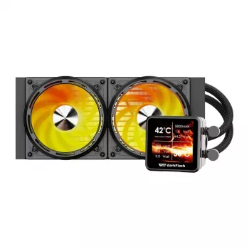 CPU-Wasserkühlung Darkflash DE240 (schwarz) — 240-mm-Radiator, AIO-Flüssigkeitskühler