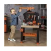 Kinderwerkstatt-Spielzeug SMOBY Bricolo Builder 7600360741 – Bauwerkzeug-Set für Rollenspiele