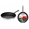 Allzweckpfanne Tefal Daily Cook G7300655 Edelstahl 28 cm, einzelner Bakelitgriff, Titan-Innenbeschichtung